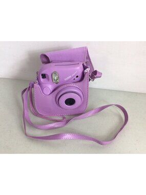 Fujifilm Instax Mini 11 Instant Film Camera Purple Matching Case